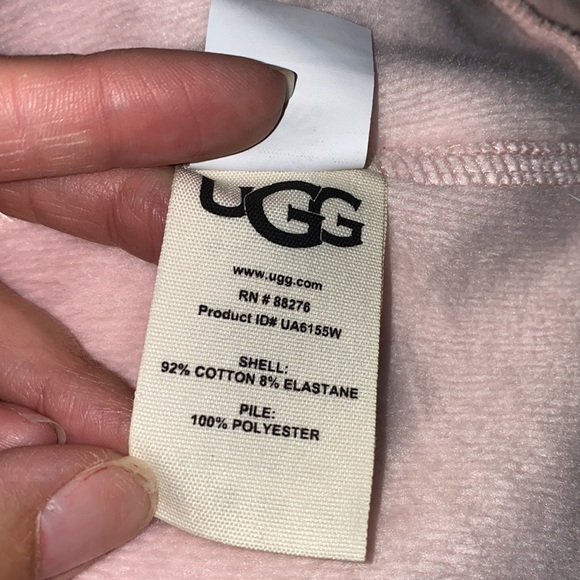 Women’s UGG SARASEE PINK HOODIE L - Picture 5 of 6